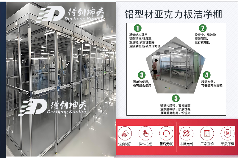 亚克力洁净棚
