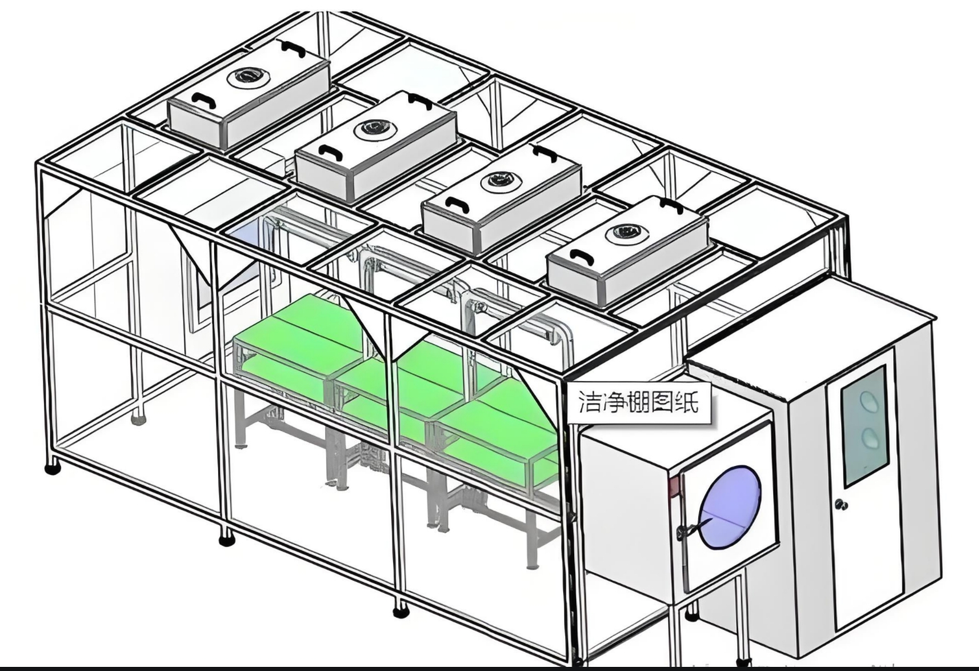 洁净棚设计图