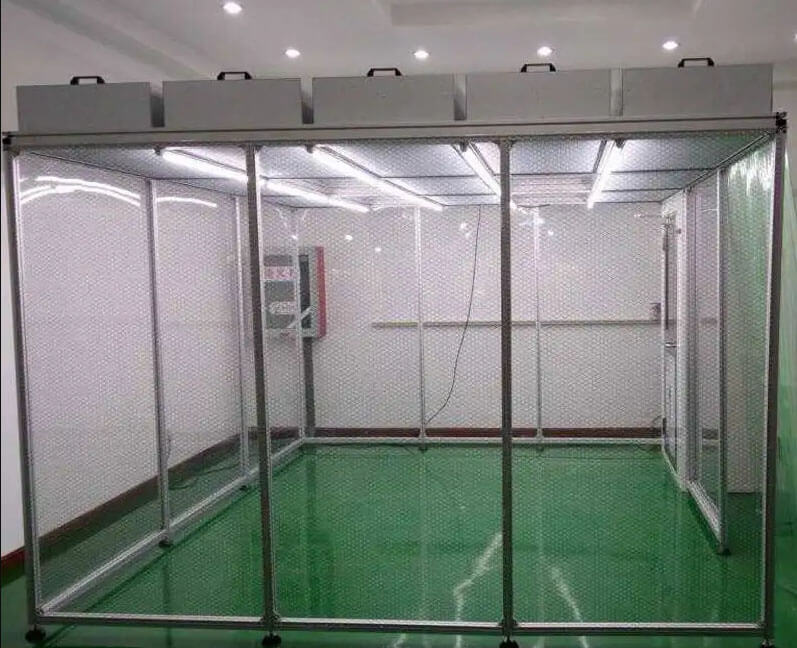 十万级净化棚效果图