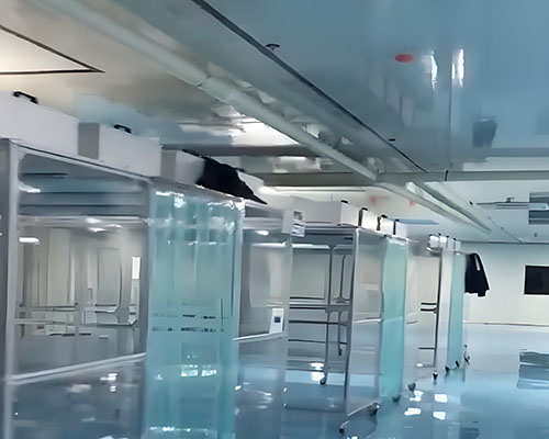 14套百级洁净棚完工展示
