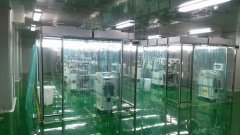 防静电网格垂帘洁净棚FFU，高效过滤器拼装、检